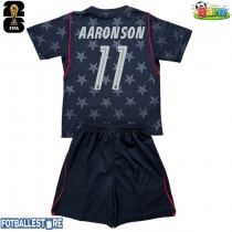 USA Brenden Aaronson #11 Bortedraktsett Barn VM 2026 Kortermet (+ Korte bukser)